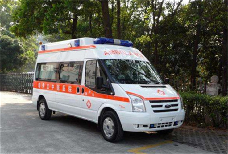 潼关救护车出租服务案例8